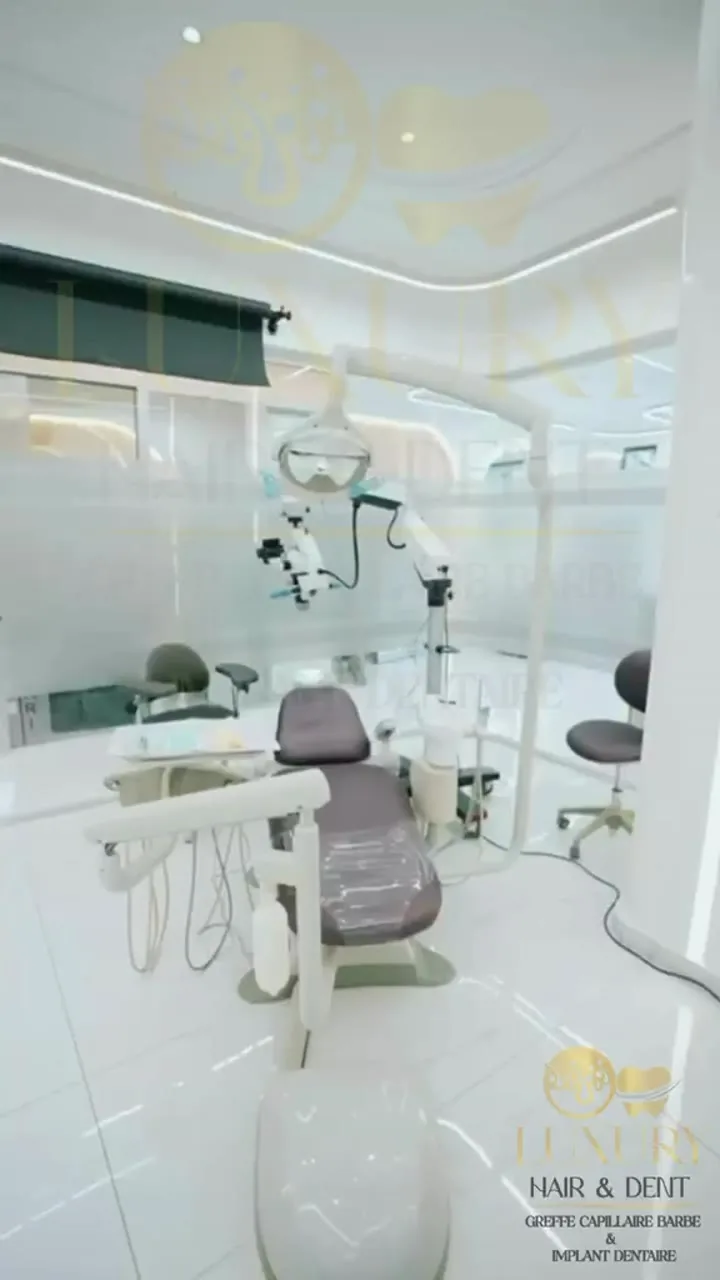 Espace de soins dentaires au sein de l'établissement